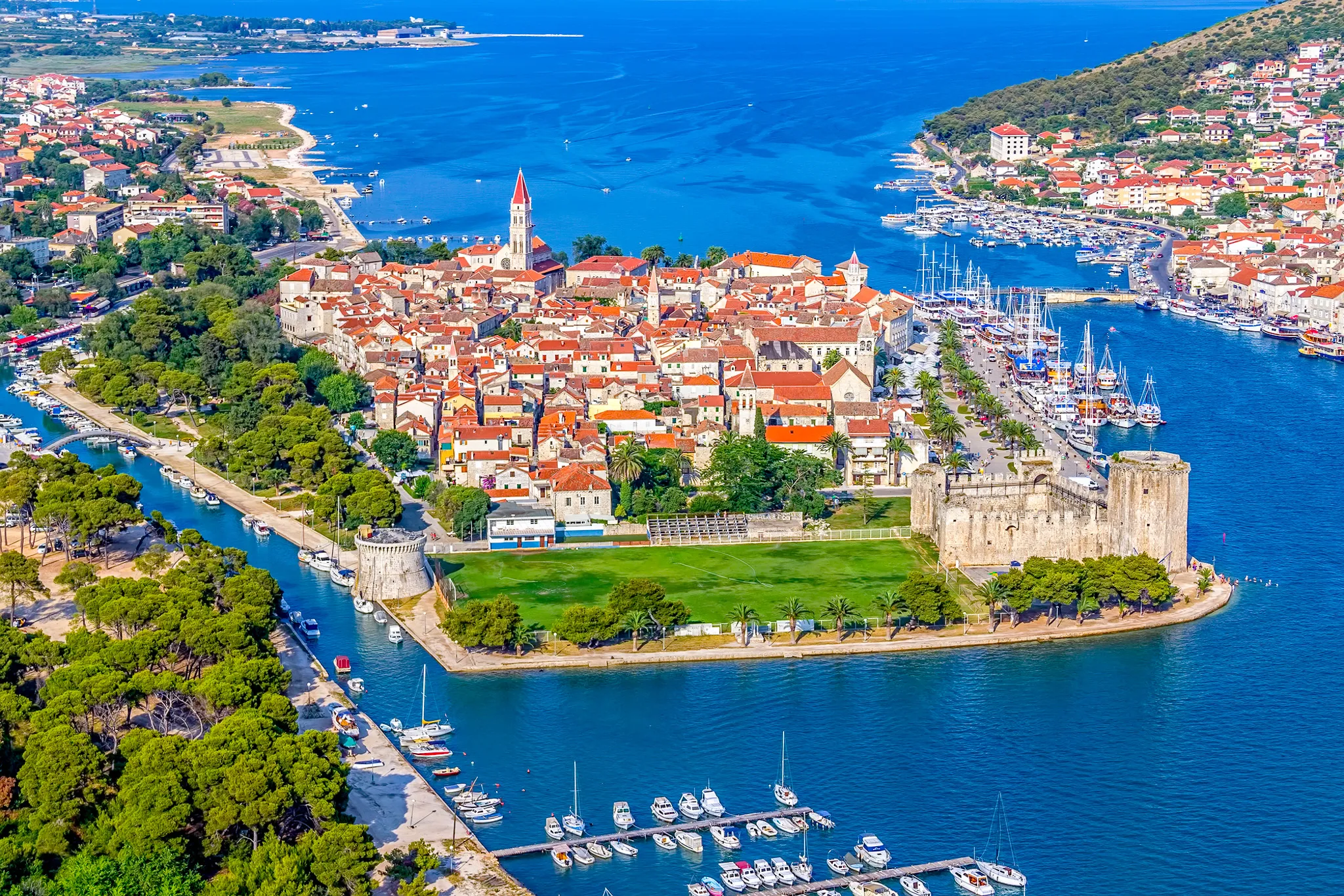 The historical center of Trogir